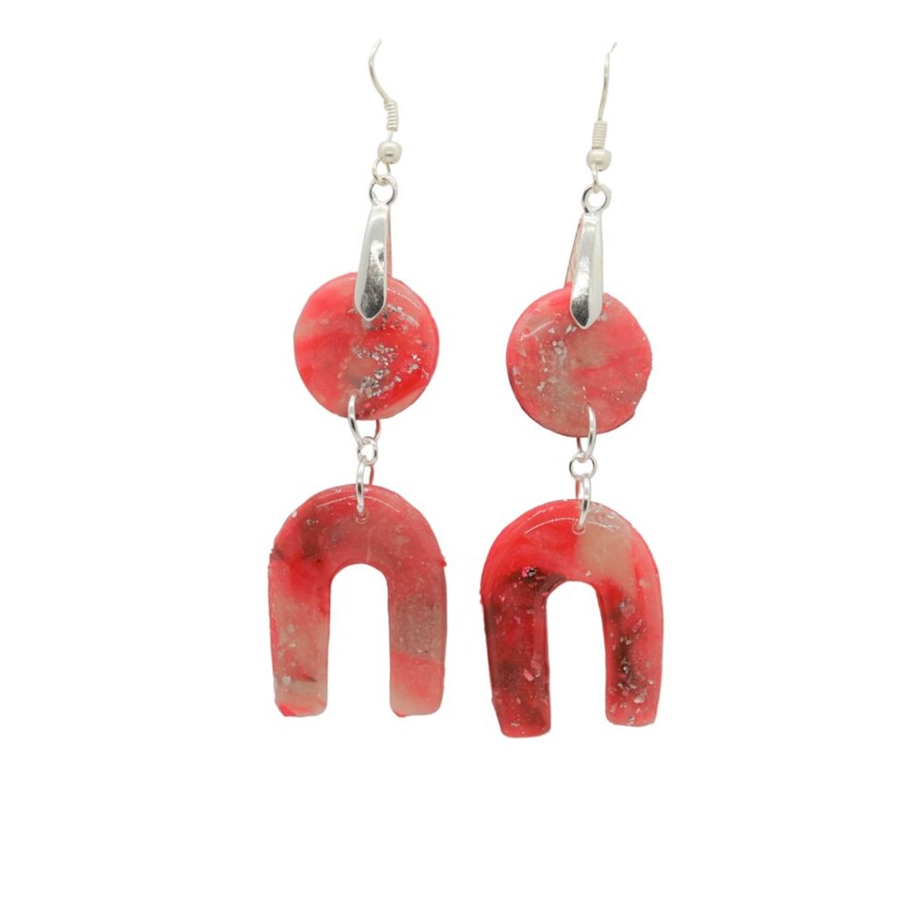 Red Fire Earrings